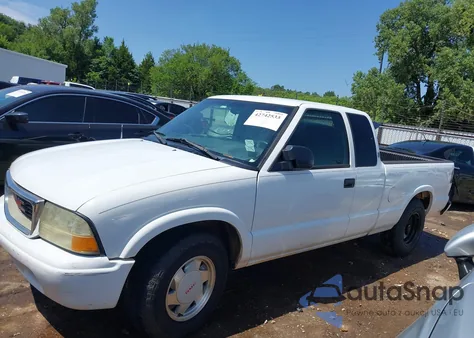 2002 GMC Sonoma из США, поврежденный, VIN 1GTCS19W328180759